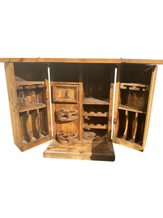 Wooden Bar Table with bar